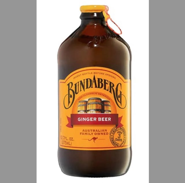 Bundaberg Ginger Beer.