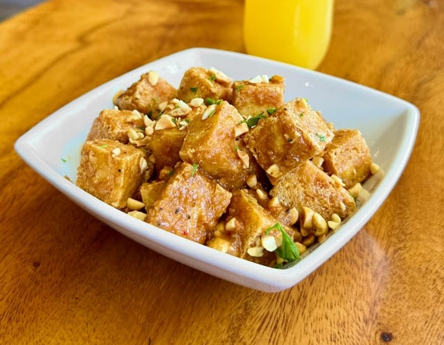 Popcorn Tofu.