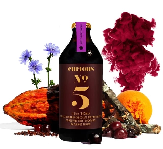 Curious #5 Chocolate Cherry Old Fashioned.