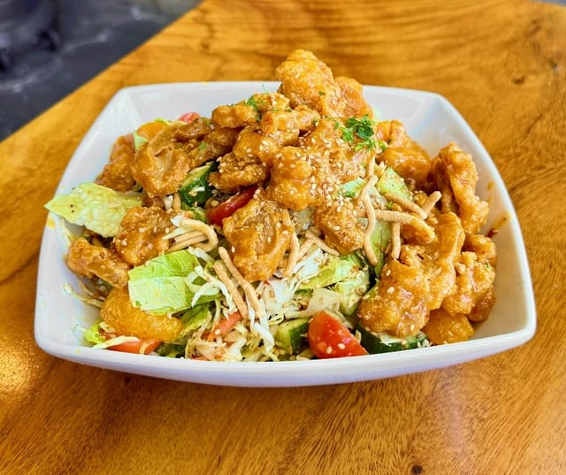 Chinese Chickun Salad.