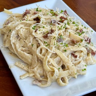 Carbonara a la Fettuccine