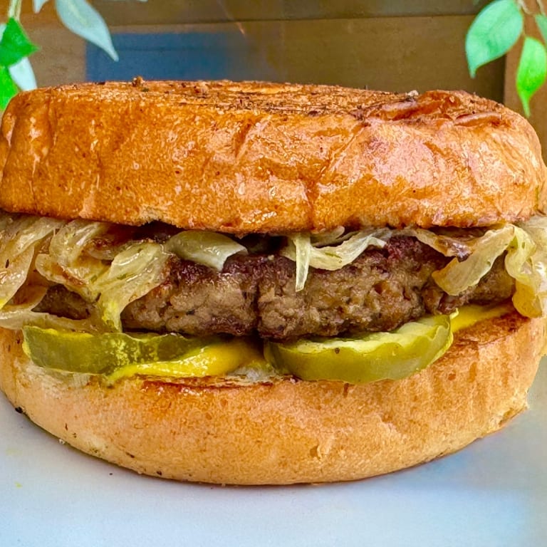 Indulge in Our Smash Burger