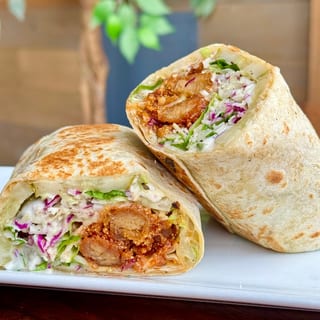 Nashville Hot Popcorn Chickun Wrap